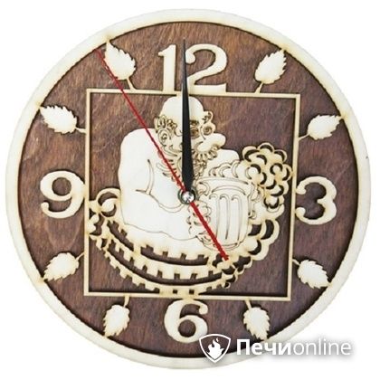 Часы Банные штучки "Мужик" резные в Новом Уренгое